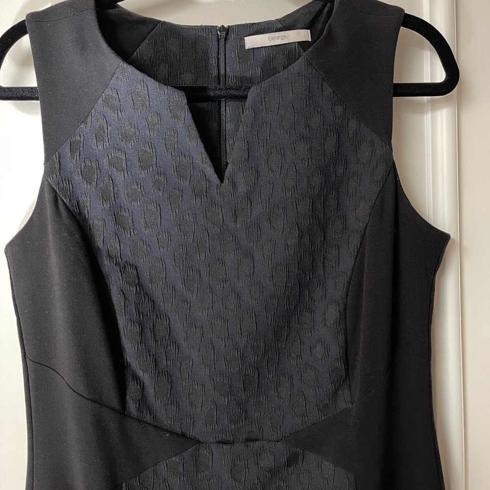 George Cheetah Print Bodycon in Black